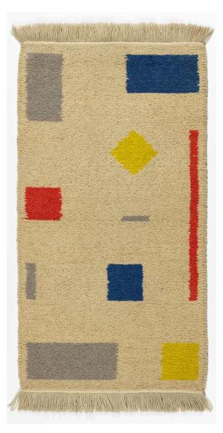 Bart van der Leck, vloerkleed, 1930/1951, coll. Stedelijk Museum Amsterdam